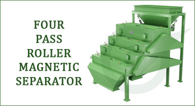 Industrial Magnetic roll Separators